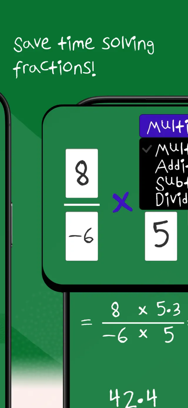 Fraction Calculator Smart Calc screenshot 2