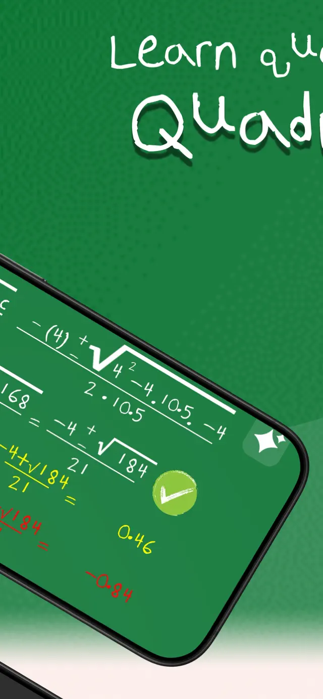 Quadratic Equation AI Solver screenshot 4