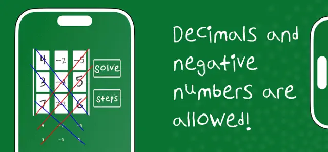 Captura 3 de Sarrus Calculator Matrix Det