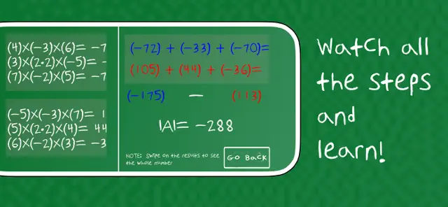 Captura 4 de Sarrus Calculator Matrix Det